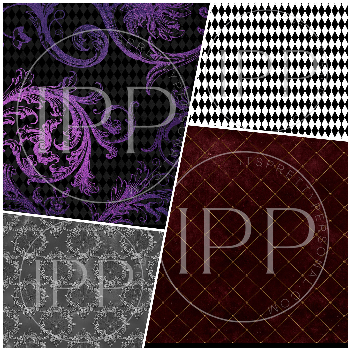 Spooky Pattern Vinyl Collection