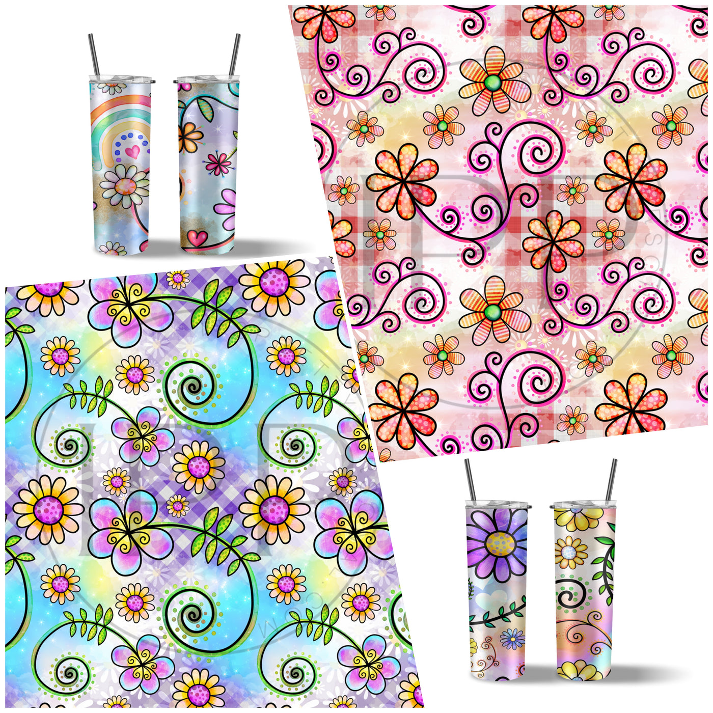Spring Doodle Vinyl Collection – It's Pretty Personal, LLC