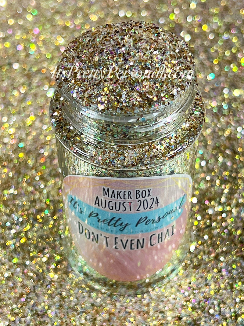 “Don’t Even Chai"-  August 2024 Maker Box Color