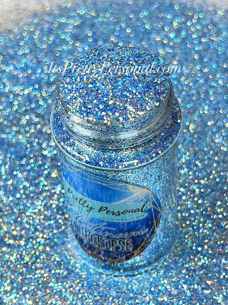 “Blueclipse” - Platinum Pastels Collection- Extreme Sparkle Blue