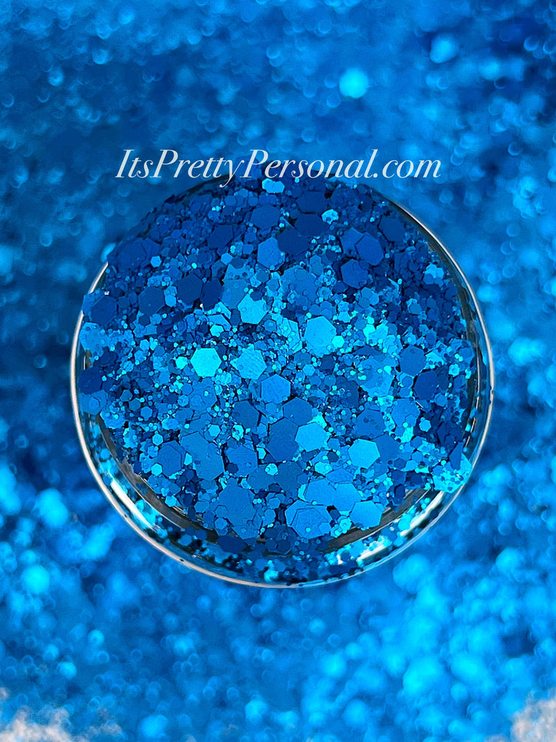 "Blue Lightning XL”-POSH Blue XL