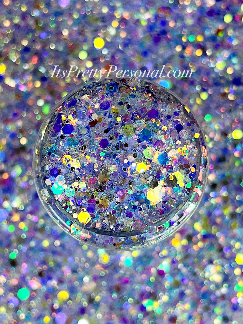 “Violet Void XL” - Platinum Pastels Collection- Extreme Sparkle Purple XL