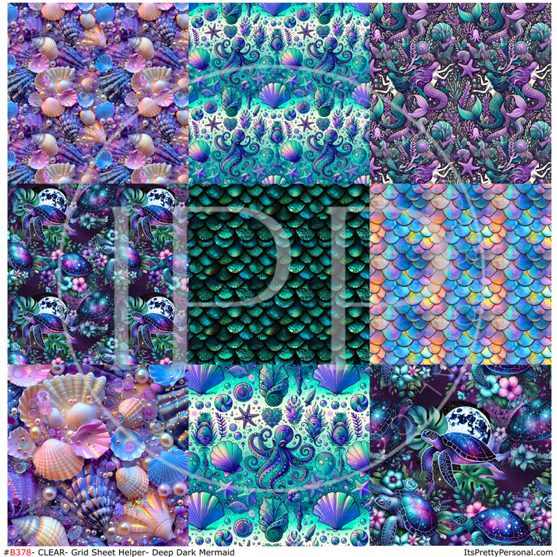 🚨VINYL ONLY BUNDLE- Deep Dark Mermaid Drop- 9 Vinyl Sheets total- Launching 4/18/2025