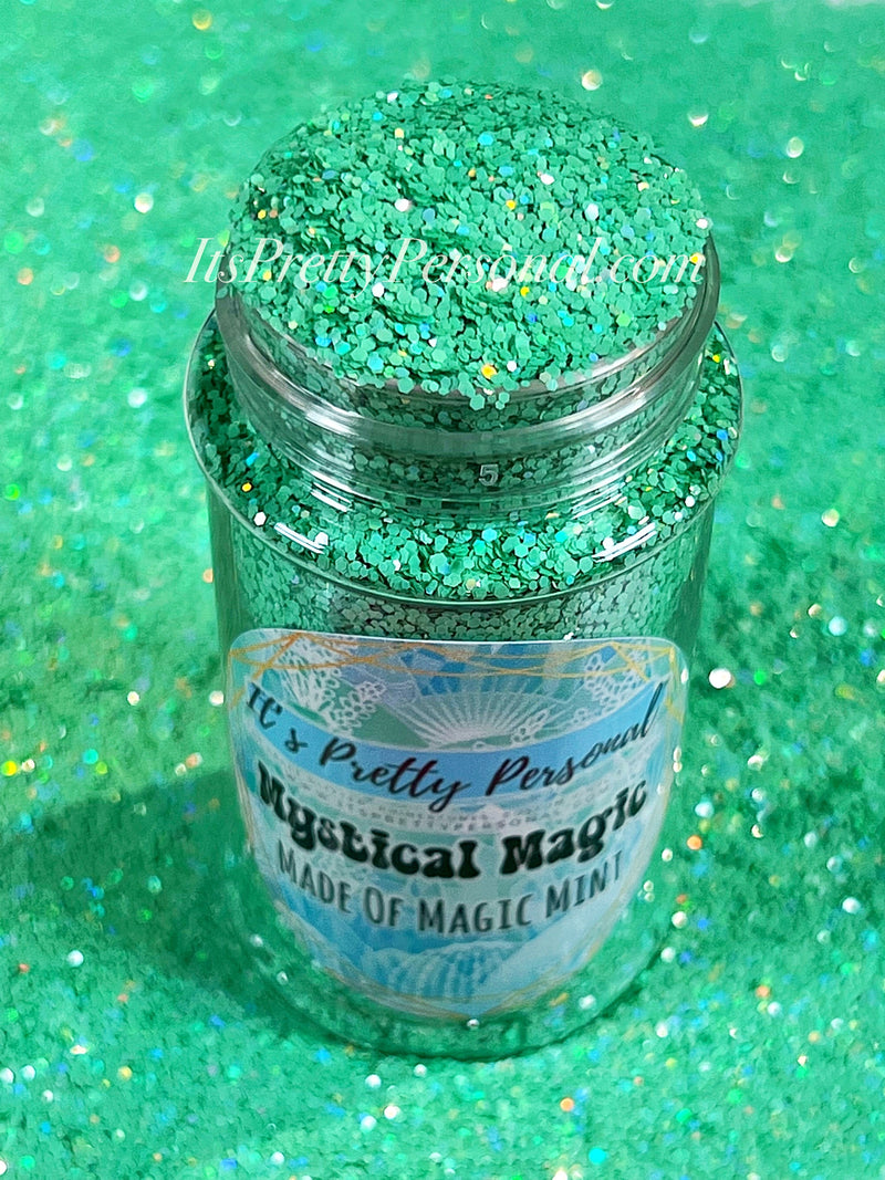 "Made Of Magic Mint"- Mystical Magic Collection- Holographic Shimmer