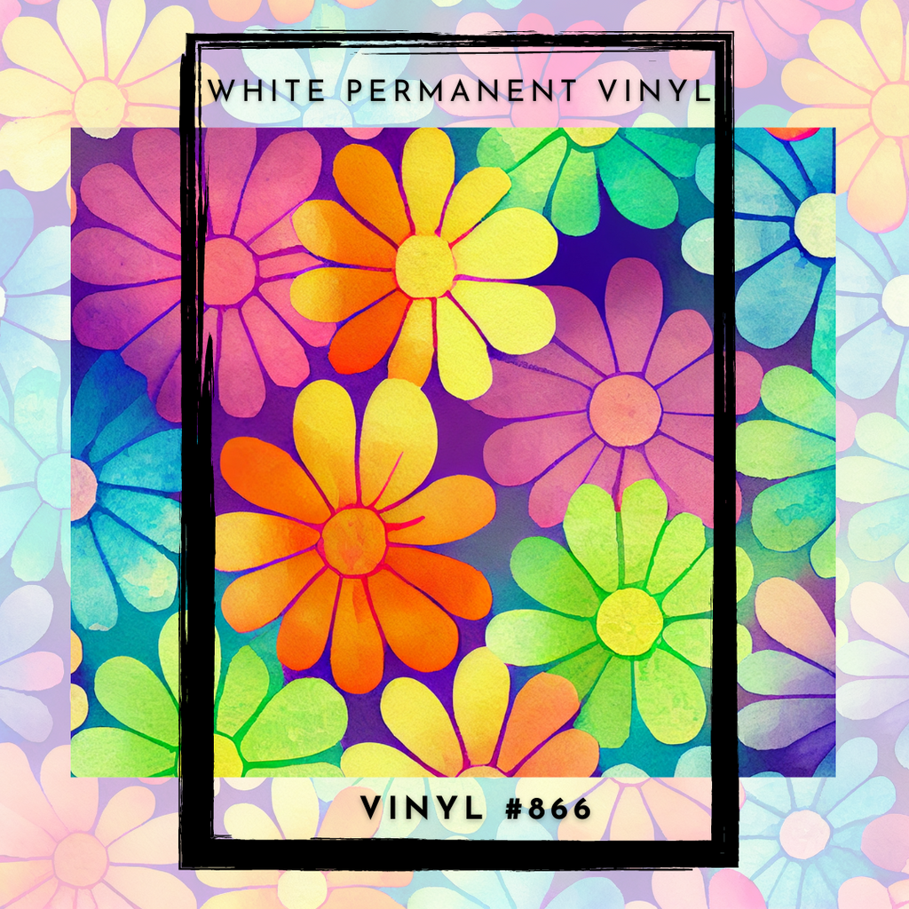 866-Trippy Hippy- 12x12 Pattern Vinyl – It's Pretty Personal, LLC