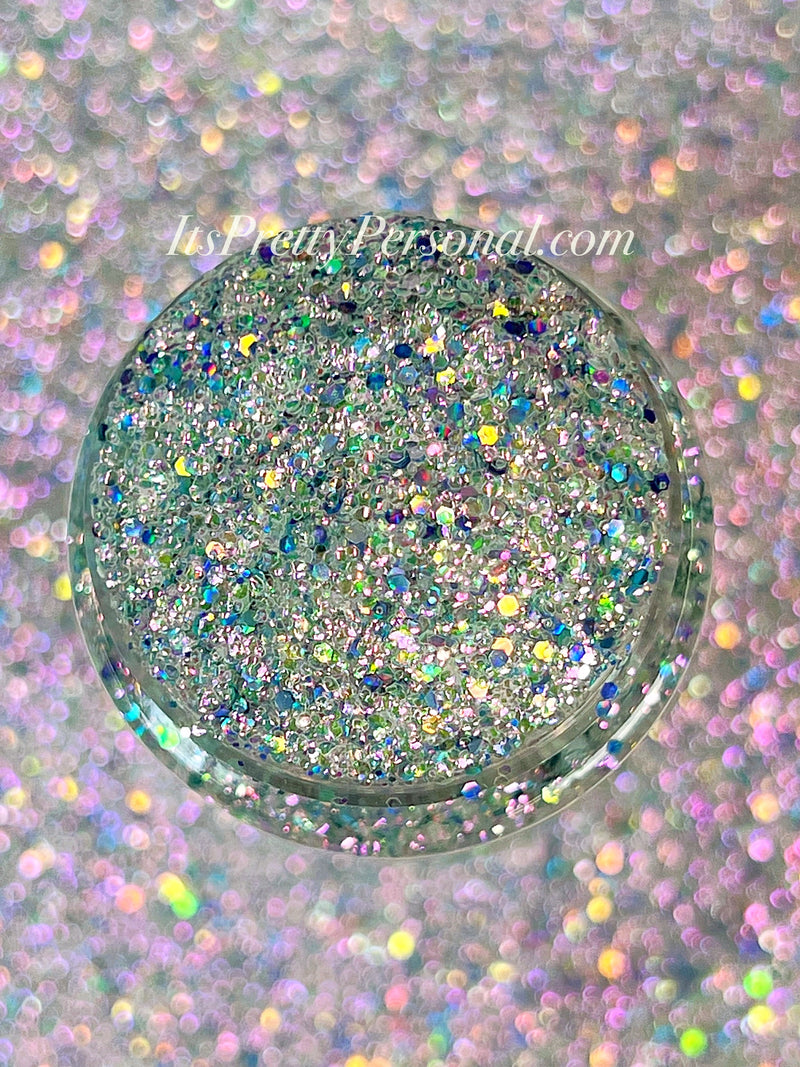 "SCHmedium Cut Cinderelly"- Princess Glitter Collection Blue/Silver