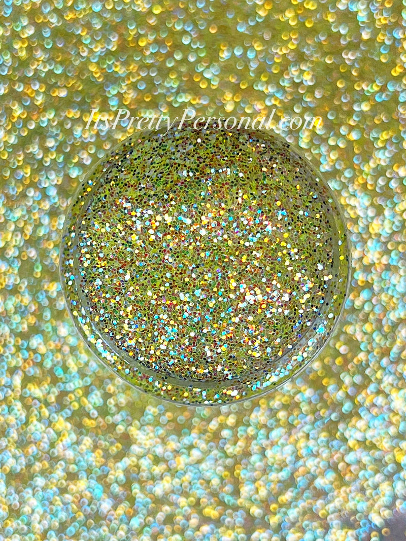 “Stellar Yellow Flare” - Platinum Pastels Collection- Extreme Sparkle Yellow