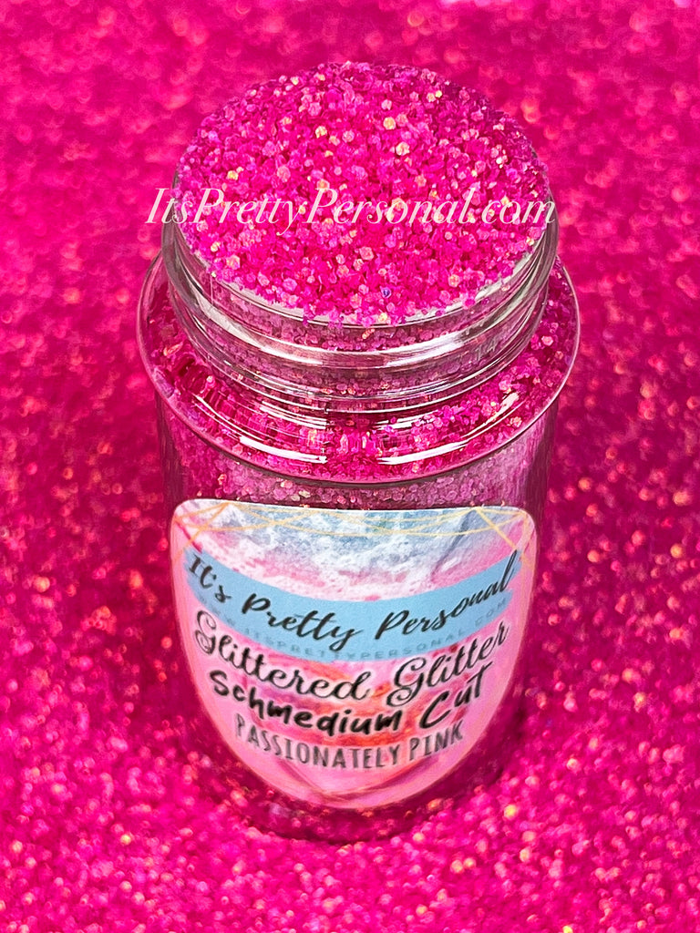 ⭐️TODAY’S FLASH SALE- 
"SCHMedium Cut Passionately Pink” - Glittered Glitter Collection