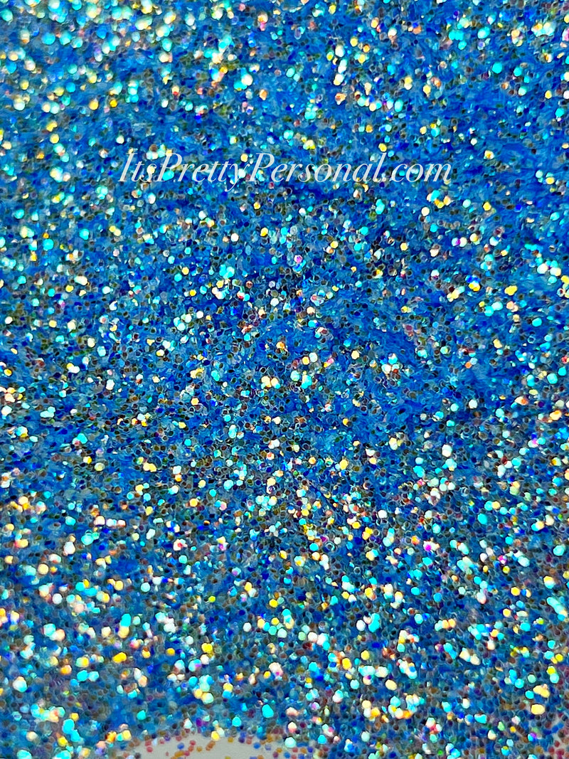 “Blueclipse” - Platinum Pastels Collection- Extreme Sparkle Blue