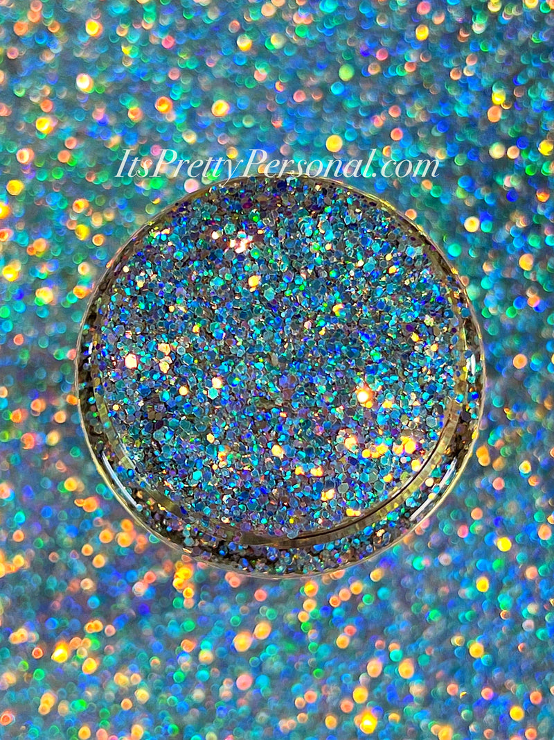 SCHMEDIUM CUT "Silver Horizon" -Holographic + Hologram Glitter