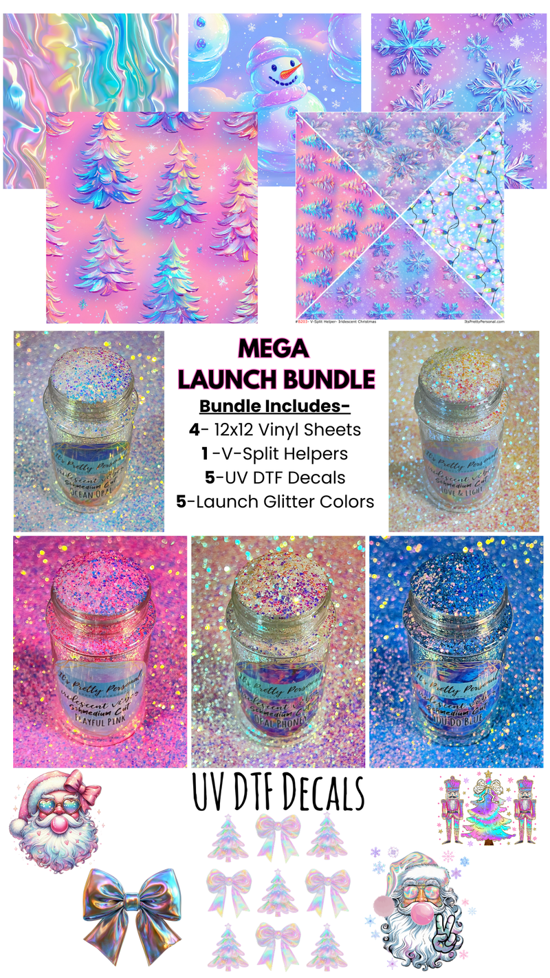 *WEEK OF 11/22/2024*🚨MEGA LAUNCH BUNDLE!- Iridescent Christmas Discount Pack- 15 items total