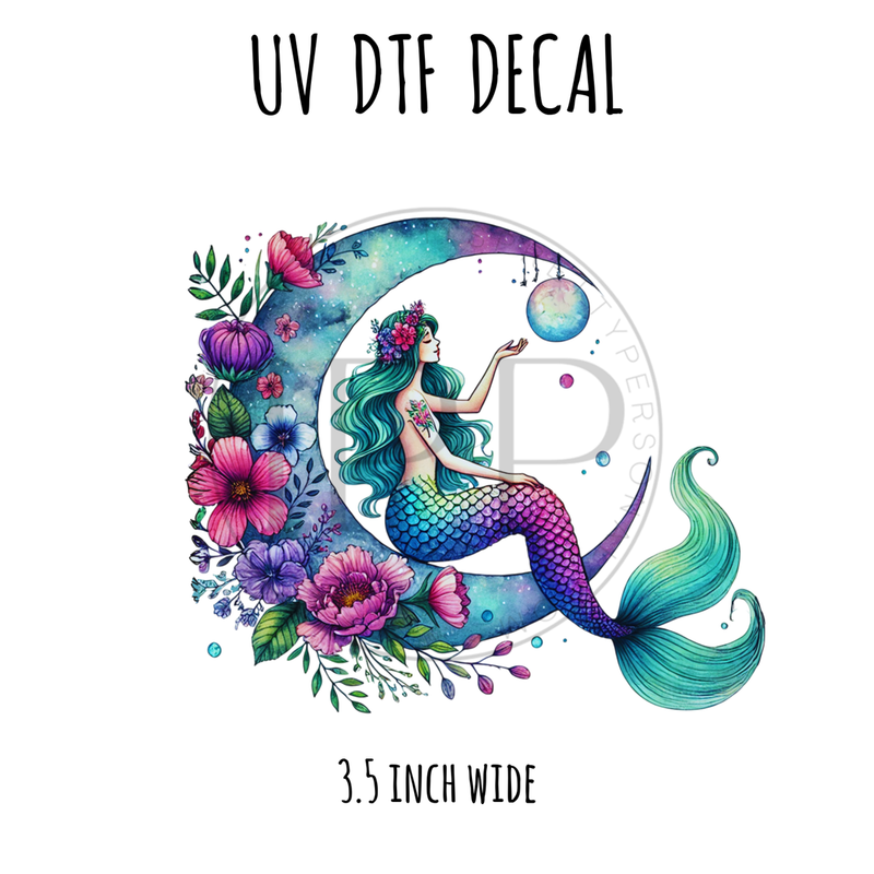 🚨UV DECAL ONLY BUNDLE- Deep Dark Mermaid Drop- 5 decals total- Launching 4/18/2025