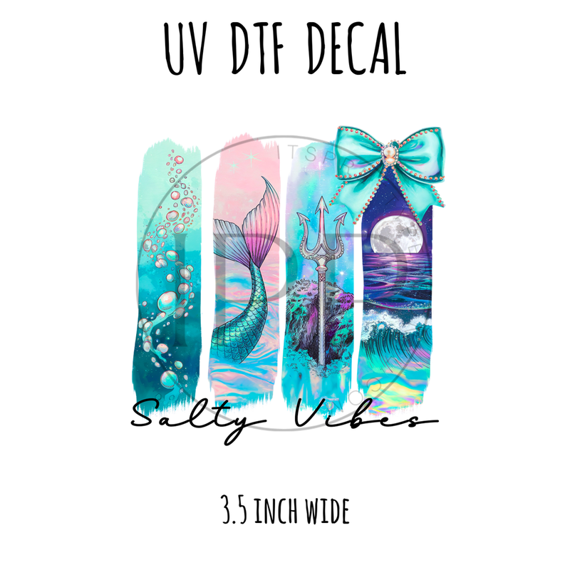 🚨UV DECAL ONLY BUNDLE- Deep Dark Mermaid Drop- 5 decals total- Launching 4/18/2025