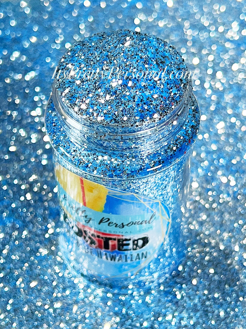 “MICRO Blue Hawaiian”- FROSTED Glitter Collection