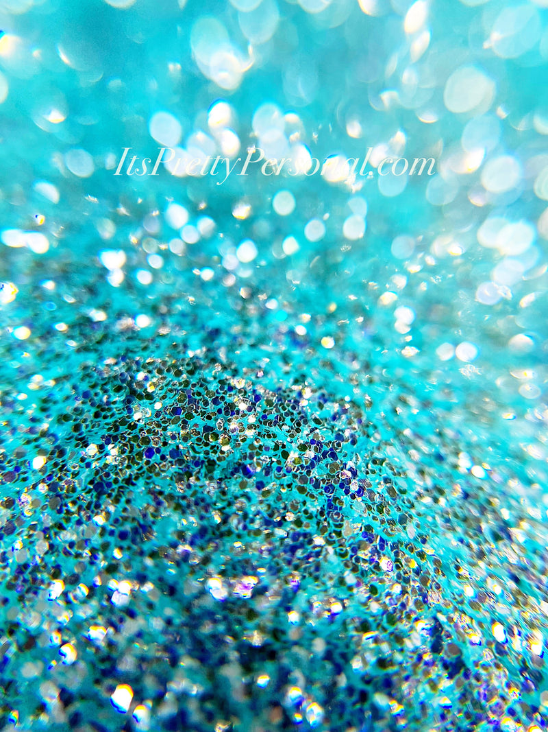 "MICRO Polar Punch Blue”- FROSTED Glitter Collection