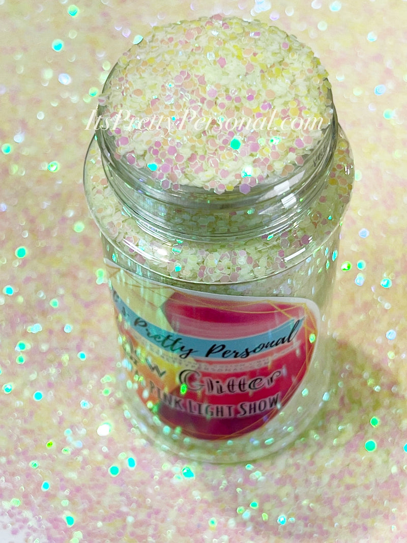 "MINI Opal Pink Light Show”-GLOW Glitter