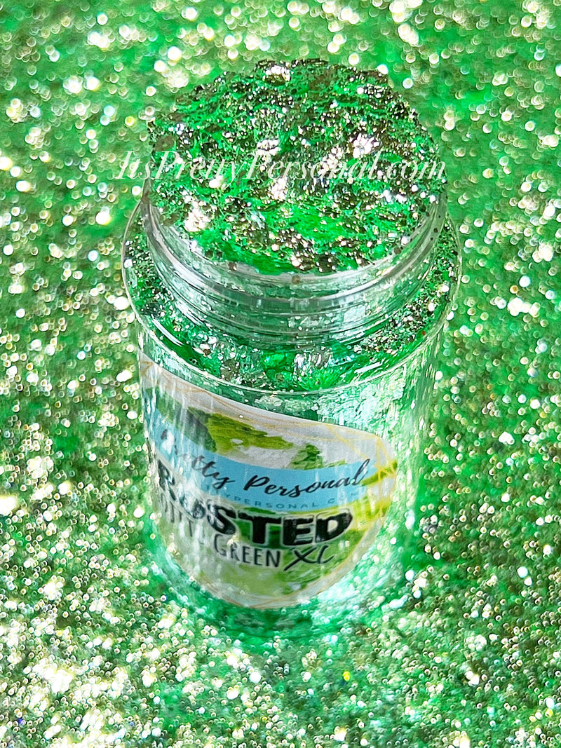 ⭐️TODAY’S FLASH SALE!- “Mojito Green XL”- FROSTED Glitter Collection