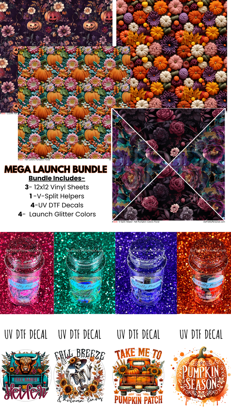 🚨MEGA LAUNCH BUNDLE!- Deep Fall October Discount Pack- 12 items total