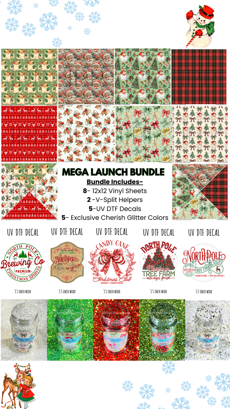 🚨MEGA LAUNCH BUNDLE!- Classic Christmas Discount Pack- 20 items total