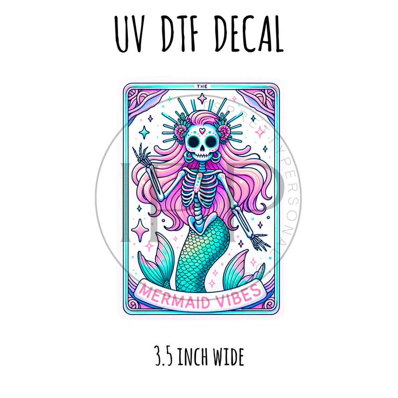 🚨UV DECAL ONLY BUNDLE- Deep Dark Mermaid Drop- 5 decals total- Launching 4/18/2025