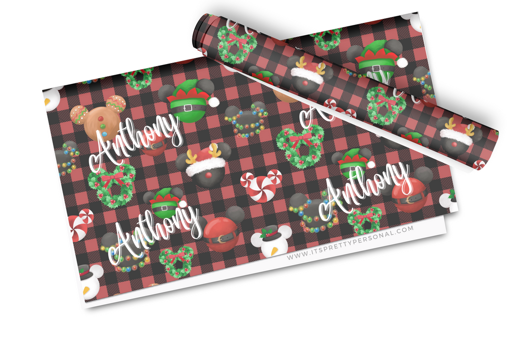 1001 Custom Gingerbread Wrapping Paper