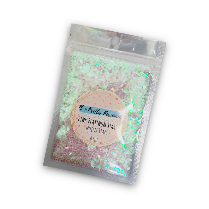 Pink Platinum Stars- SPICE UP YOUR MIX!