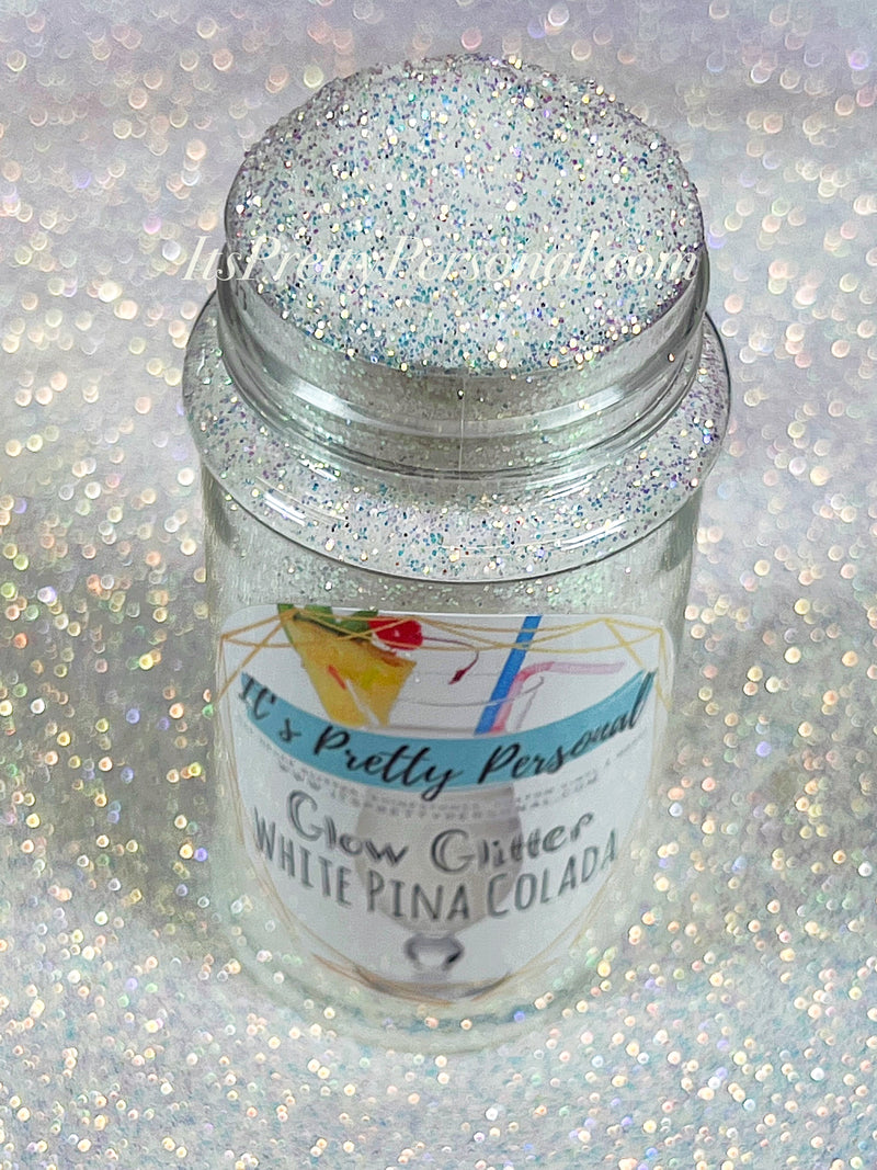 “White Pina Colada"- GLOW Illumination Glitter Mix