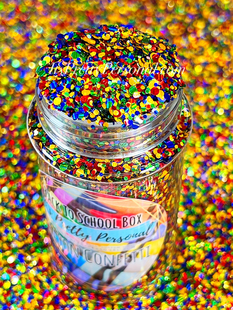 “Crayon Confetti"-  Maker Monthly Box Color
