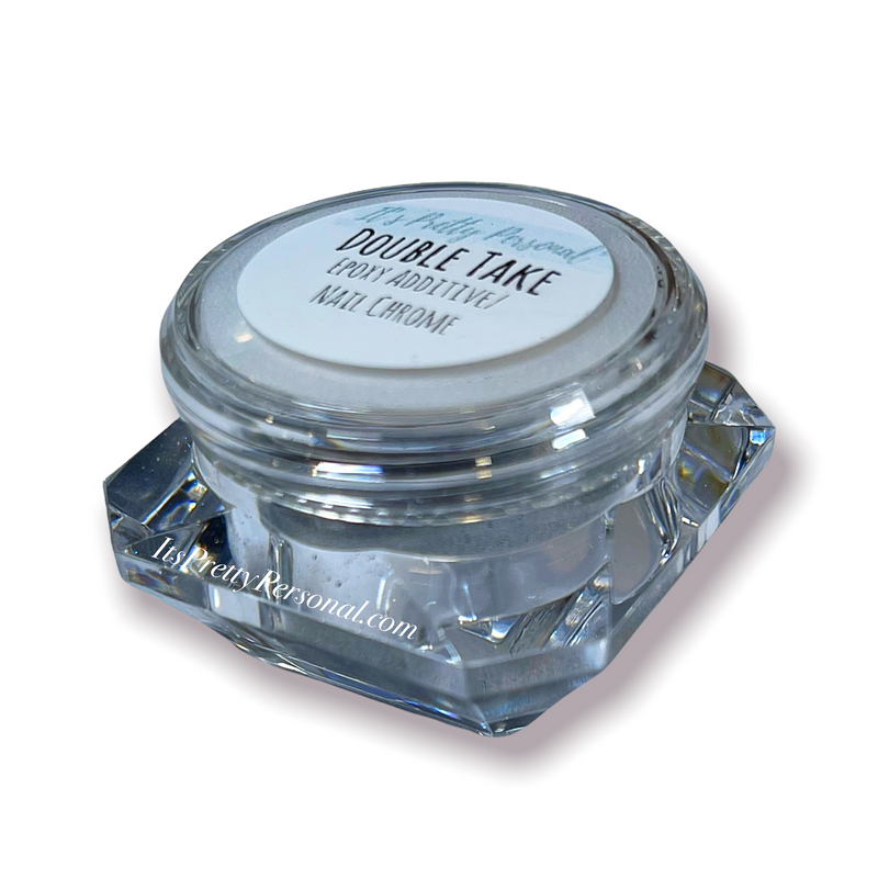 “Double Take”- EXTREME Holographic Laser Chrome Pigment- Epoxy Additive