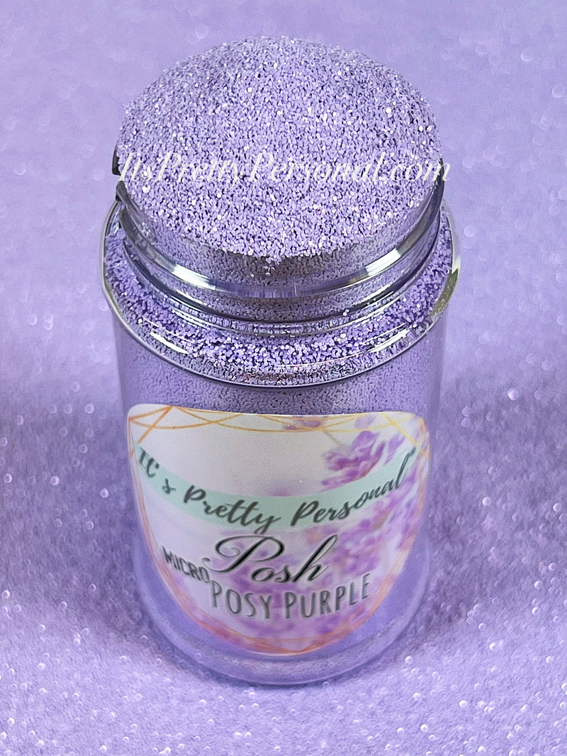 "MICRO Posy Purple” Glitter Posh Collection