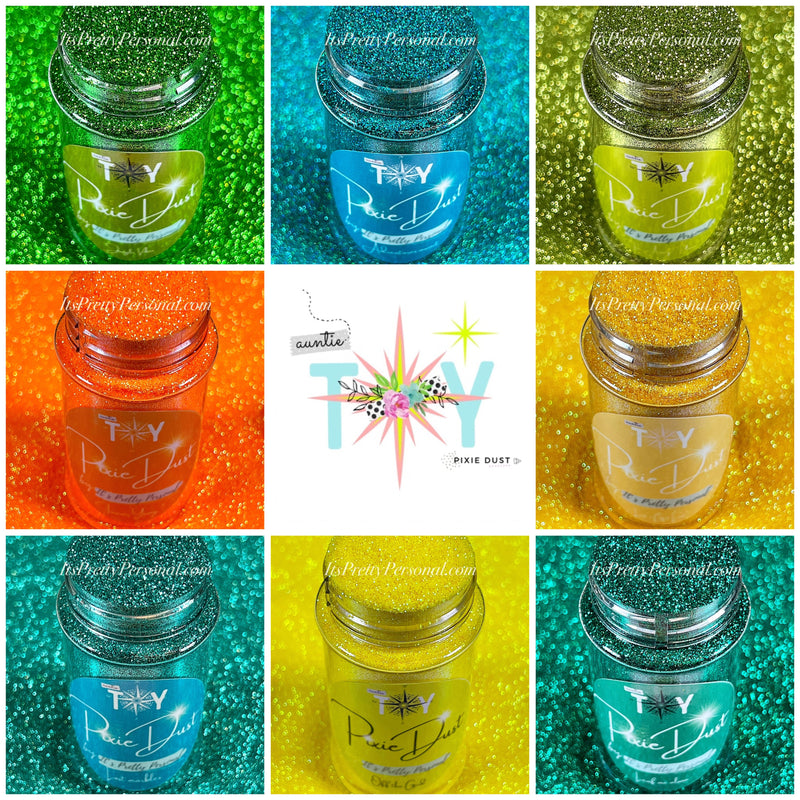 NEVERLAND COLLECTION- Pixie Dust-  Auntie Tay Exclusive! *Total Set of 8, 2.5oz shakers
