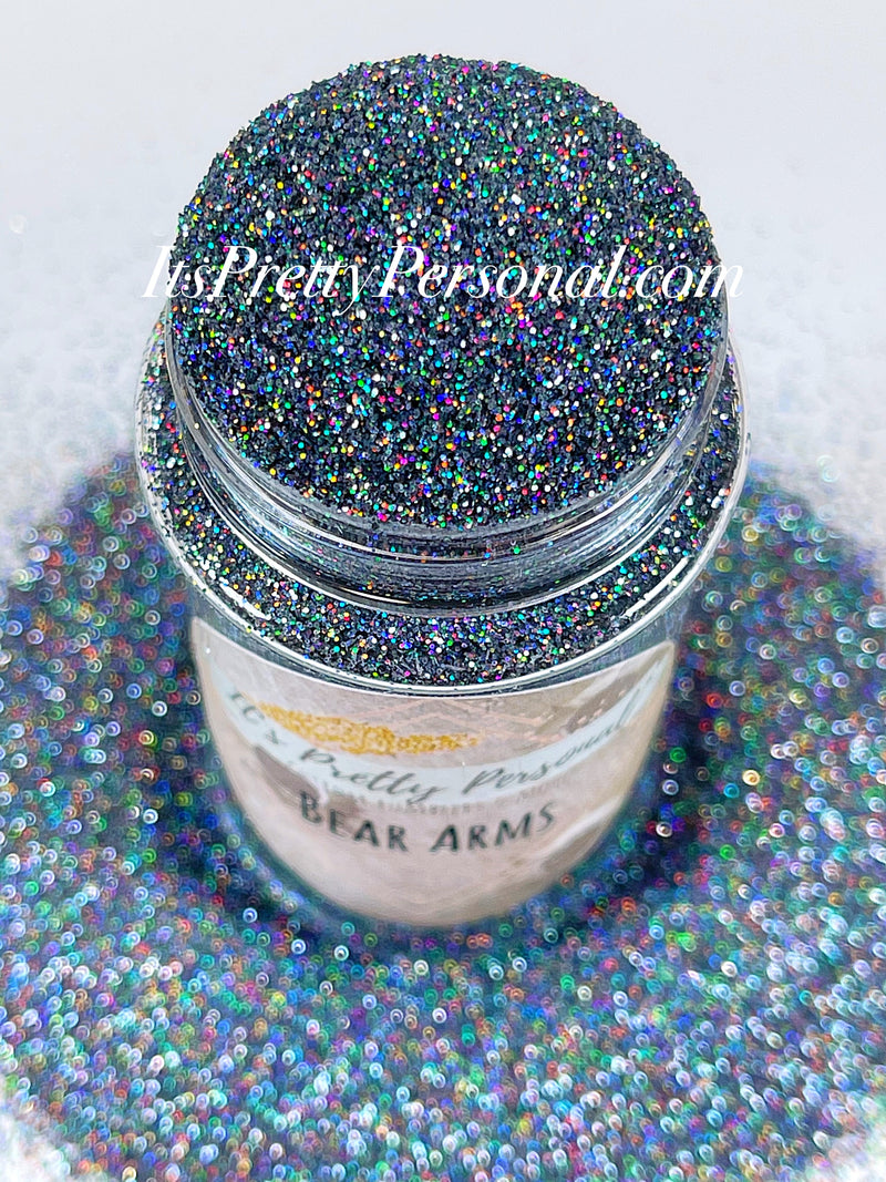 "Bear Arms”- Holographic Fine