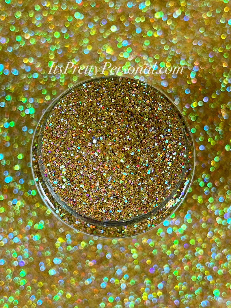 "MINI Autumn Hayride Gold"- Gramglitter (HOLOGRAM)