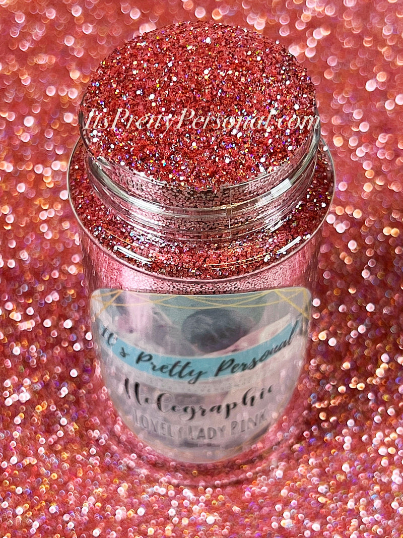 “Lovely Lady Pink”- Holographic Fine