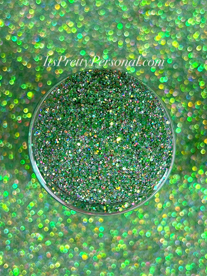 “MINI Patchouli Sage Green"- Gramglitter (HOLOGRAM)