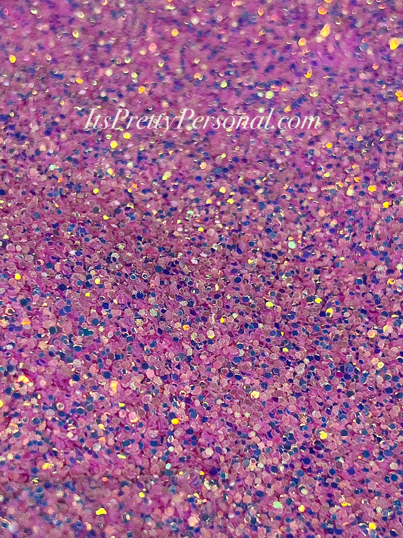 “Violet Sapphire Chunky” (Medium Cut)- Luminous Reflective Glitter Collection